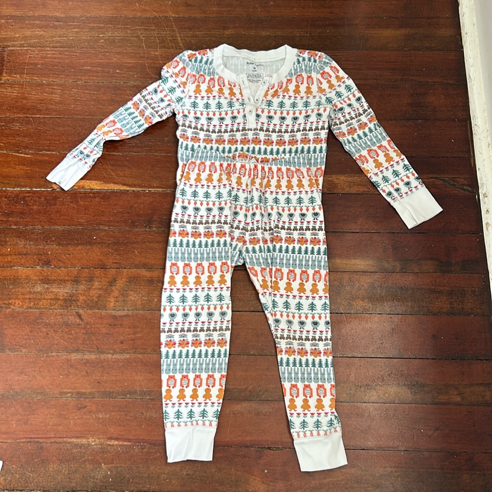 Roller Rabbit Thanksgiving Pajamas Sz 4